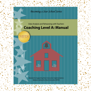 Coaching Level A Manual