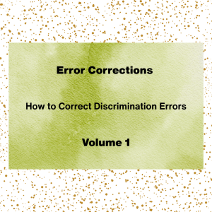 Error Corrections Volume 1 (Video In-Service)